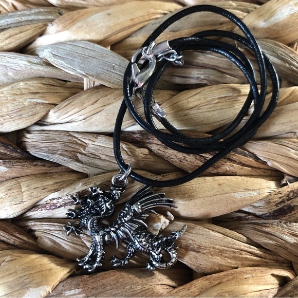 Hydra Snake metal cord necklace - Picture 1 of 4